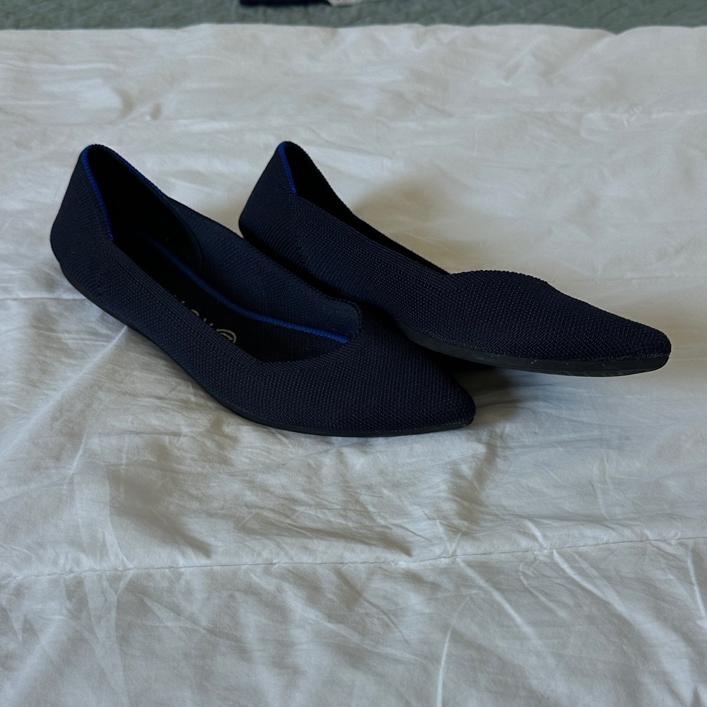 Rothy's Navy Blue Flats